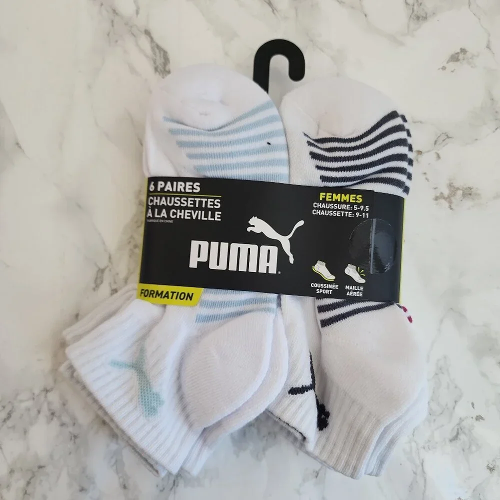 PUMA Crew Socks 6 Pairs